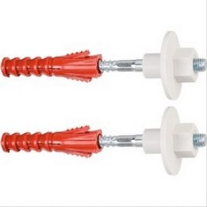 Fixation sanitaire, Cheville 12×80, goujon 10×120, perçage Ø14 vendu par 2 – RAM