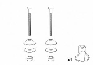 Fixations Allibert Abattants 820794