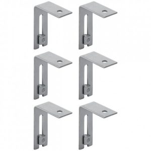 Fixations Geberit pour entonnoir rectangulaire