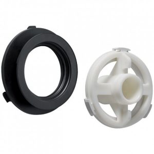 Fixations Geberit pour trop-plein poussoir