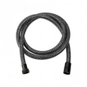 Flexible de douche 1.50m tressé PVC noir