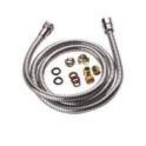 Flexible de douche démontable pour traversée de baignoire / mitigeur extractible