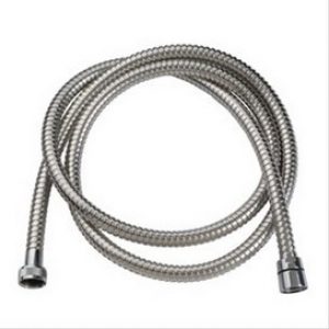 Flexible inox chromé, double agrafage 2,00m