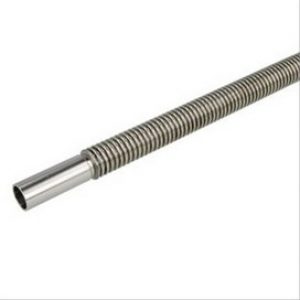 Flexible inox solaire sans isolation Ø20 avec douilles 50mm CU22 L = 500mm