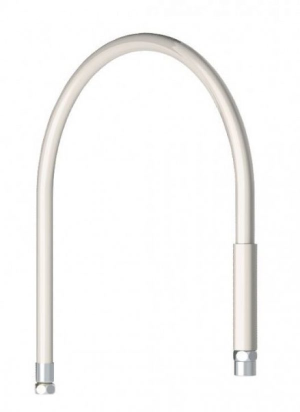 Flexible Robinet Delabie Blanc 1000 mm 433095