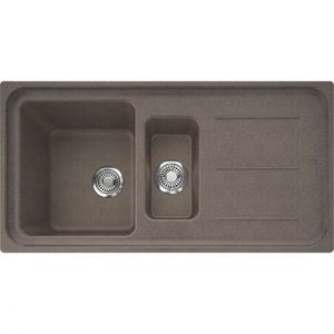 Franke Impact Evier 2 bacs Encastrable Fragranit+ 970 mm (114017)