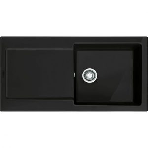 Franke Maris Evier encastrable céramique, 1 bac avec plage 1000 mm (124033)