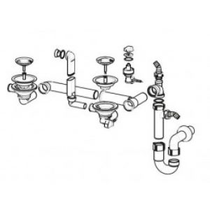 Franke Vidage Automatique pour évier 2…