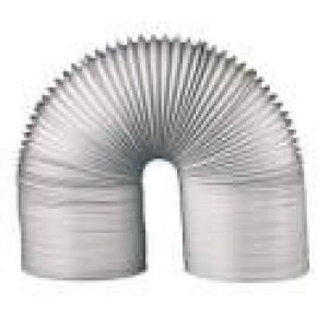 Gaine souple PVC gris ventilation D.80mm compacter en 20m