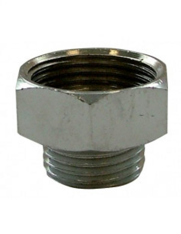 GARIS – Mamelon réduction mâle 15/21 femelle 20/27 chromé  – D05503C