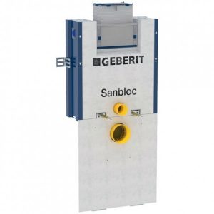Geberit Bâti-support Sanbloc pour WC suspendu 83 cm, avec réservoir à encastrer Omega 12 cm