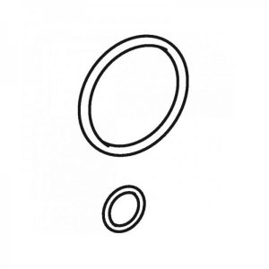 Geberit Joint Salle de Bains Kit d&rsquo;étanchéité pour tuyau de rinçage (241489001)