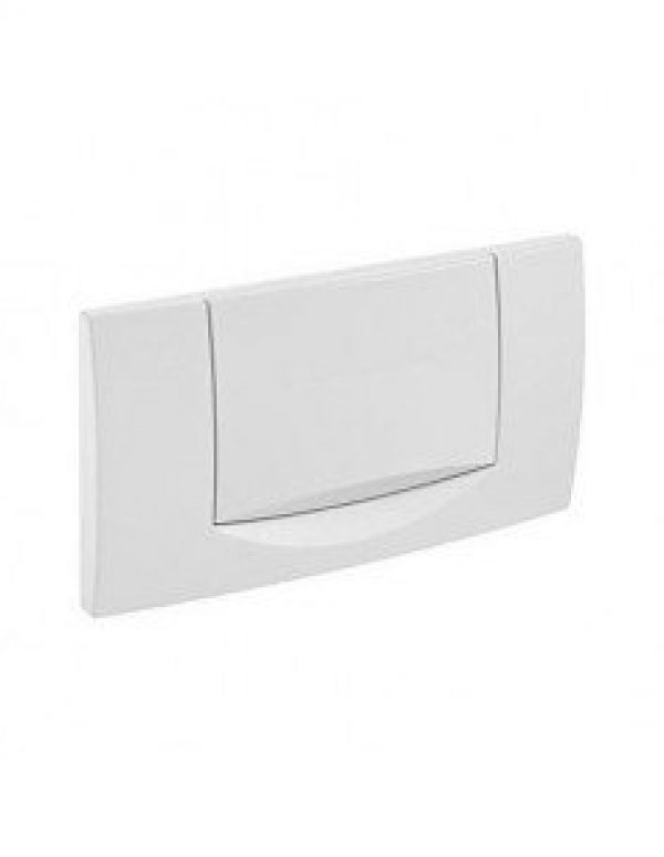 GEBERIT – Plaque de commande CZS blanc simple débit – 115.222.11.1