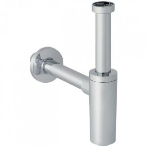 Geberit Siphon de lavabo avec tube immergé, sortie horizontale d32 (151034)