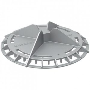 Geberit Siphon en aluminium pour l&rsquo;entrée d&rsquo;eau de toiture