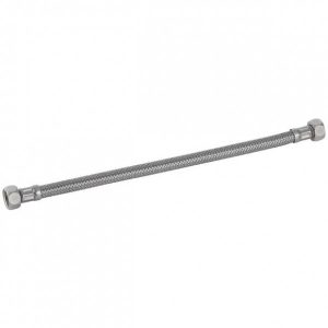 Geberit Tuyau blindé DN8, 2 écrous 3/8&Prime; L:28,5 cm