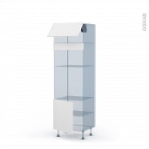 Ginko Blanc Kit Renovation 18 Colonne Fourmo 3638 N1016 1 Abattant 1 Porte L60Xh195Xp60