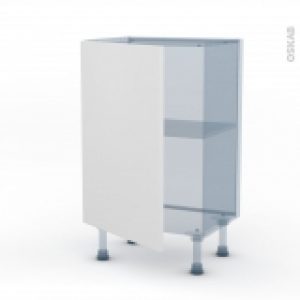 Ginko Blanc Kit Renovation 18 Meuble Bas Prof37 1 Porte L50Xh70Xp375