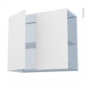 Ginko Blanc Kit Renovation 18 Meuble Haut Ouvrant H70 2 Portes L80Xh70Xp375
