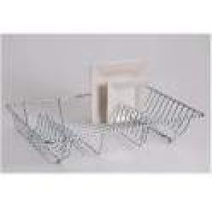 Égouttoir vaisselle chromé plat