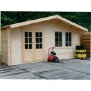 Grand chalet de jardin en bois VENIER 28.9 m2