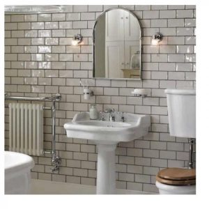 Grand Miroir Salle de Bain Heritage arqué 673 x 488 x 25 mm