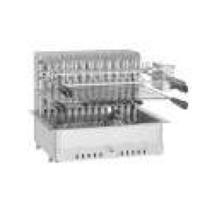 Gril à poser Inox 59cm avec Tournebroche électrique,