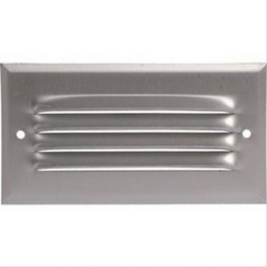 Grille alu avec moust, 140×75, ép 9mm,