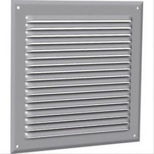 Grille alu H75xL140, ép 9mm, 30cm² d&rsquo;air