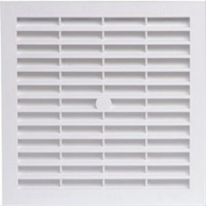 Grille carrée avec moustiquaire 179 x 179