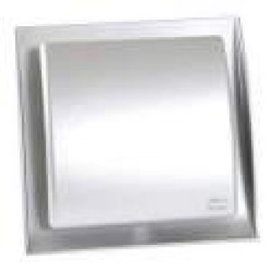 Grille de ventilation NEOLIA Design D.100 imiitation Inox brossé