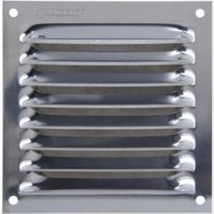 Grille en inox 100×100, 30cm² de passage d&rsquo;air