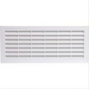 Grille horiz simple avec moustiquaire H132xL338
