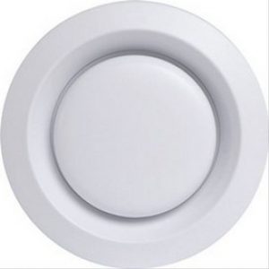 Grille pour VMC en acier peint blanc Ø125