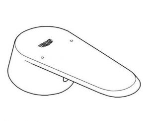 Grohe Poignée de Robinet Blanc Lune (46743LS0)