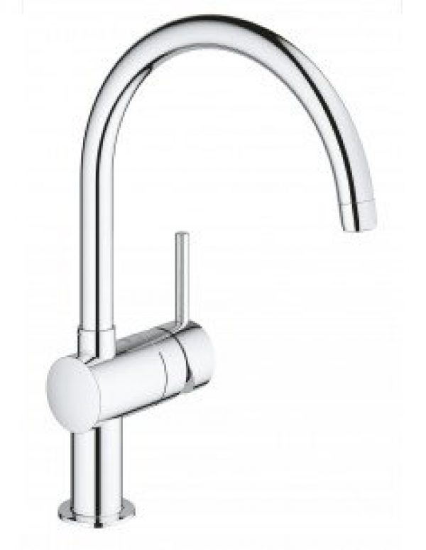 GROHE Robinet de Cuisine Minta Plage de Rotation de 0°/150°/360°…