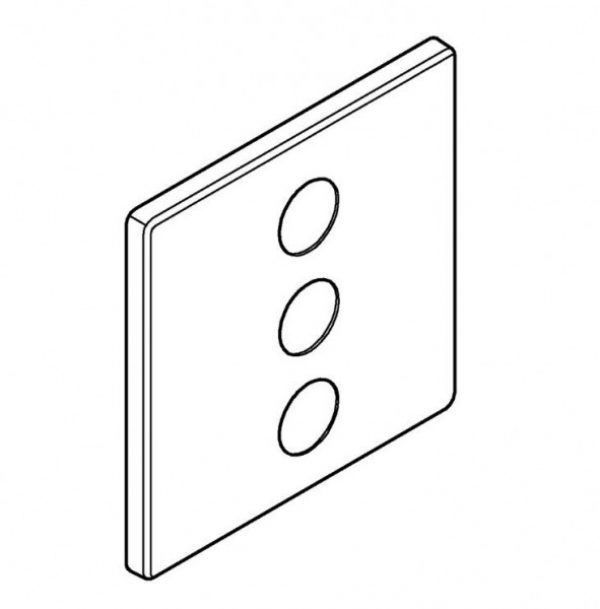 Grohe Rosace Chromé (48368000)