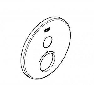 Grohe Rosace Chromé (49030000)