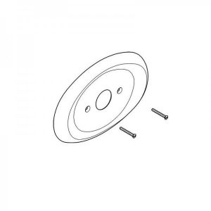 Grohe Rosace ovale (08366)