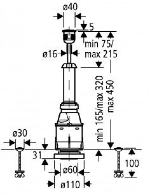 GROHE – Soupape d&rsquo;Évacuation – 37086PI0