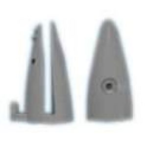 Guide bas gris pour verre 6mm