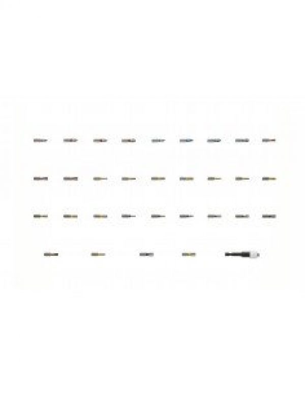 HANGER – Coffret d’embouts couleurs de 32 pièces – 250002