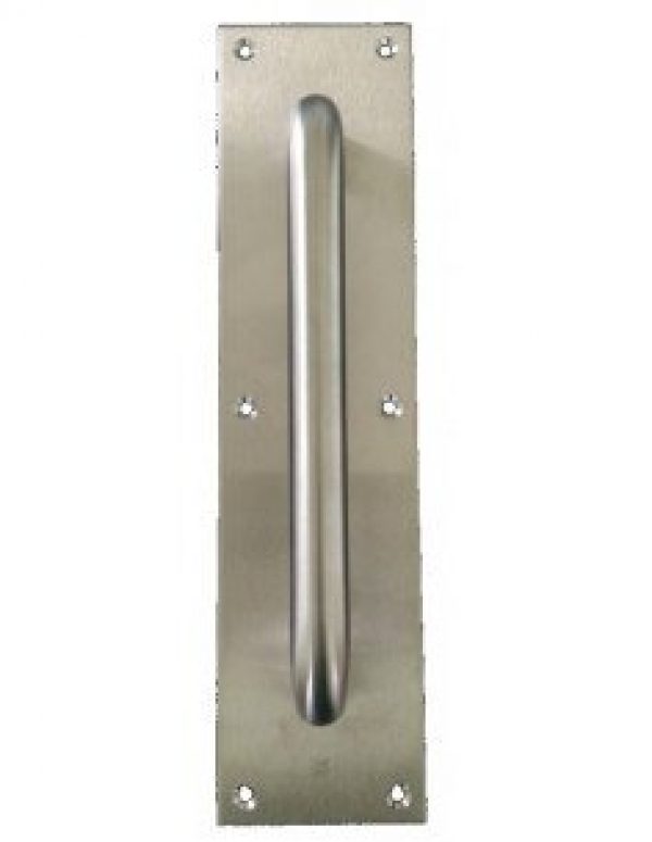 HERACLES – Poignée tirage inox sur plaque