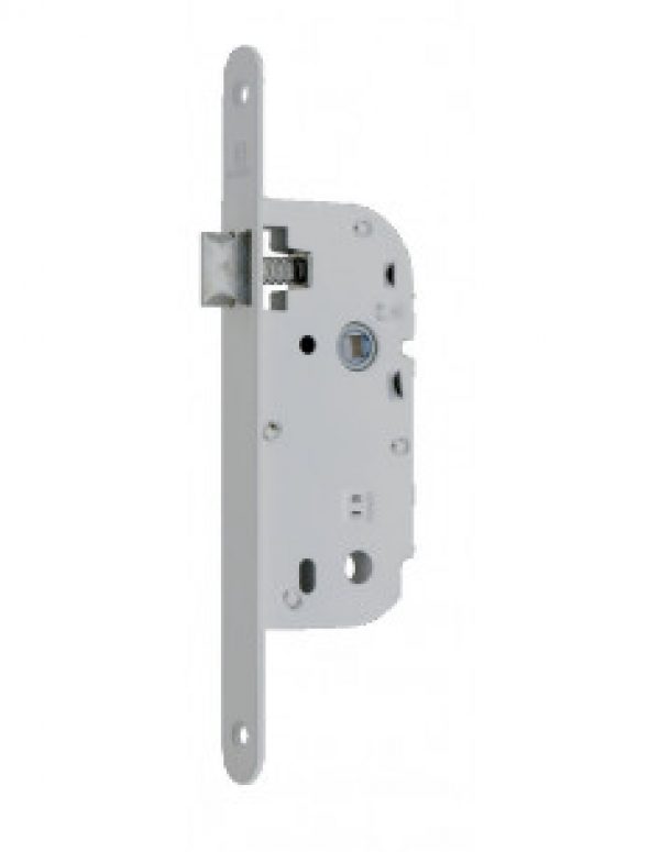 HERACLES – Serrure monopoint à larder axe à 40 mm blanche