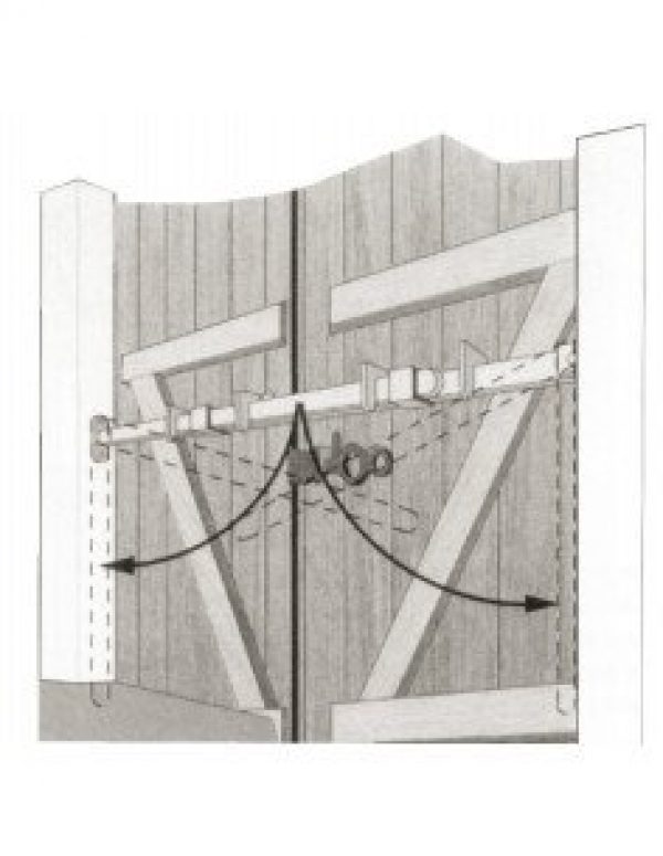 HERCULE – Barre de sécurité 2 articulations 0.8m-1m20 – 05501