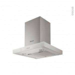 Hotte De Cuisine Aspirante Box 60Cm Inox Candy Cmb655X