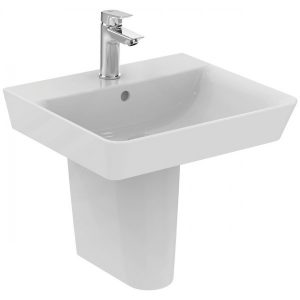 Ideal Standard Connect Air Lavabo Cube 500 mm (avec trop plein et trou de robinetterie) (E0301)