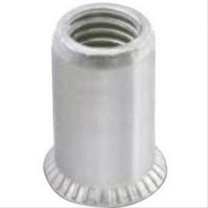 Insert alu tête fraisée 6 LONG     boîte de  200