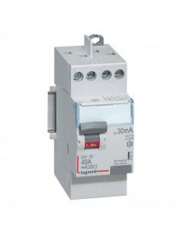 Interrupteur différentiel DX3 LEGRAND 40A 30mA type AC 230V 411611