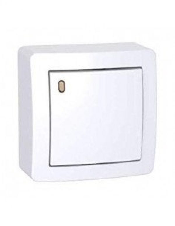 Interrupteur poussoir O/F lumineux faible consommation SCHNEIDER…